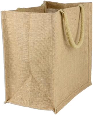 China 100% Waterproof Hessian Factory Tote Reusable Jute Shopping Grocery Bags Eco-Friendly Supply Eco-Friendly Direct for sale