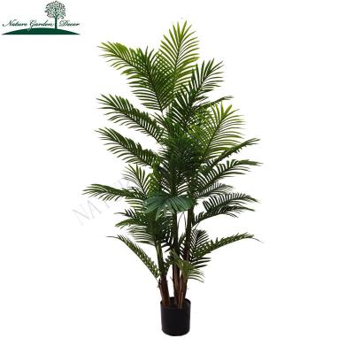 China Indoor Real Touch Factory Price Mall Factory For House Office Store Decoration Real Touch Artificial Palm Trees for sale