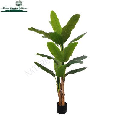 China Real Touch Variety Faux Silk Banana Tree Landscaping Trees Indoor Almost Natural Greenery Plants for sale