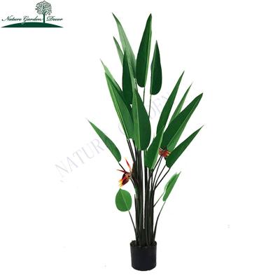 China New Real Touch Design Fake Skybrid for Garden Decoration Handmade Artificial Bird from Paradise Factory for sale