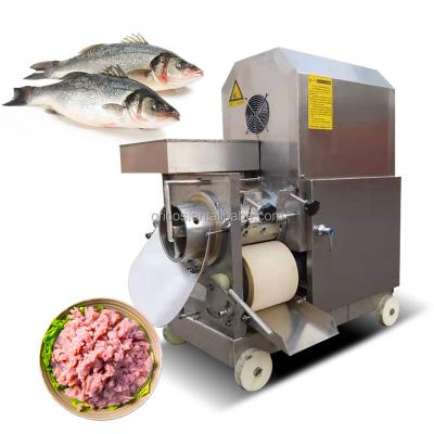 China Fish Meat Bone Separator Electric Fish Boning Machine 180kg/h Automatic Fish Meat Harvester Fish Meat Separating Machine for sale