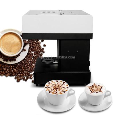 China coffee printing machine for edible cake ink cake printing machine premium ink cappuccino cookies food ink printer edible coffee edible printer for sale