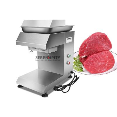 China High Efficiency Restaurant Fresh Meat Mutton Beef Pork Slice Cutting Machine Meat Slicing Slicer for sale