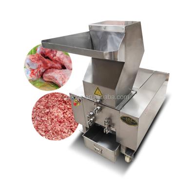 China crush bone in commercial bone putty cow bone crushing machine/bone shredding machine/meat bone crusher machine for sale