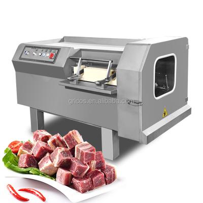 China Industrial Meat Processing Equipment Fish Commercial Dicer Cutter Meat Carving Machine Frozen Meat Chicken Meat Dicer Cubes for sale