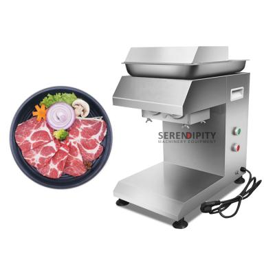 China Restaurant Automatic Fresh Meat Slicer/Commercial/Home Industrial Full Automatic Commercial Meat Cutter Price Fresh Meat Slicer Cutter for sale