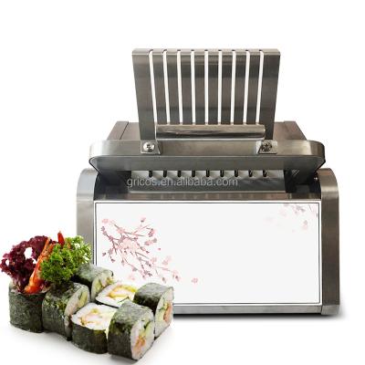 China Sustainable 304 stainless steel sushi roll cutter cutting machine for sale for sale