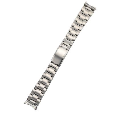 China High Grade 20mm 316L Stainless Steel Aftermarket Oyster Rivet Watch Band Strap Compatible For Rlx And SKX Watch for sale