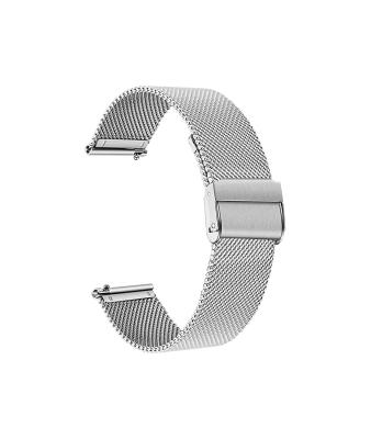 China Fashionable 18mm 19mm 20mm 21mm 22mm Milanese Mesh Stainless Steel Watch Strap Quick Release Strap For Smart Watch for sale