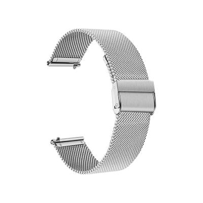 China High Grade Milanese Mesh Stainless Steel Watch Strap Quick Release Strap 18mm 19mm 20mm 21mm 22mm For Smart Watch for sale