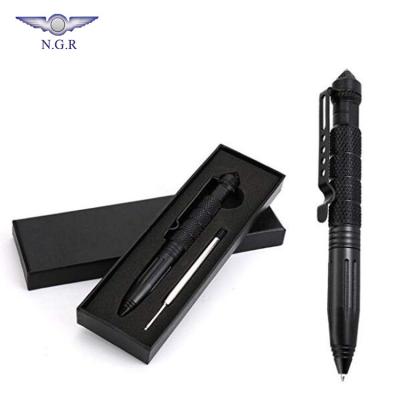 China Popular professional military tactical pen with tungsten head for glass broken and self defense for sale