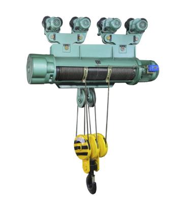 China HCD Type Electric Wire Construction Material Stores Wire Rope Hoist Explosion Proof Electric Electric Hoist Chain Hoist Hoist for sale