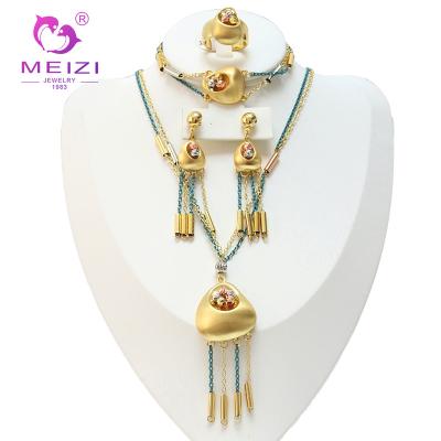 China MEIZI Jewelry Set High Quality Fashion Trend Women's Necklace Jewelry Set Fashion Trend Women's Necklace Jewelry Set for sale