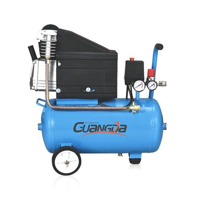 China OIL-LESS 2 Hp 1.5kw 25 Liter 30 Liter Oil Direct Driven Air Compressor for sale