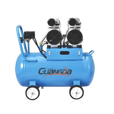 China Oil Free 2 Hp 50 Liter 1.5kw Chinese Sterilize Oil Free Painting Air Compressor Price for sale