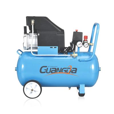 China OIL-LESS 2 horsepower 1.5kw 2 50 liter direct drive piston electric compressor air for sale for sale