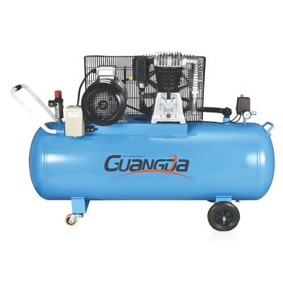 China Lubricated 7.5 Hp 5.5kw 12.5 Bar Reciprocating Italian Air Compressor High Pressure for sale