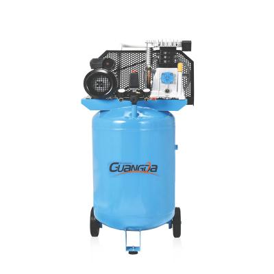 China Lubricated 2 Hp 1.5kw 8bar Portable Italian Aceite Free Piston Compressor for sale