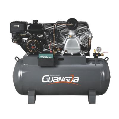 China Competitive Price 15KW 20HP Lubricated Portable Diesel Engine Driven Air Compressor for sale