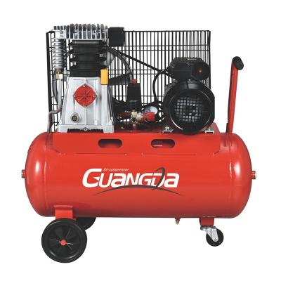 China Factory Competitive Price Lubricated 50L Tank 50L Factory Competitive Price Portable Italian Type Air Compressor Machine 3HP for sale