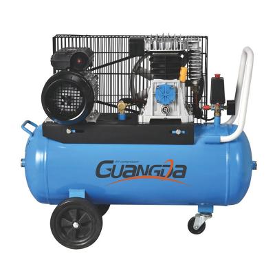 China Cheap price mobile electric industrial italian type lubricated 50L compressor for sale 2hp for sale