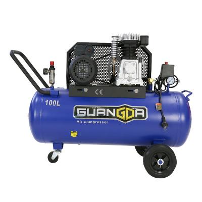 China Cheap Price 200L OIL-LESS Mobile Electric Industrial Compressor For Sale for sale