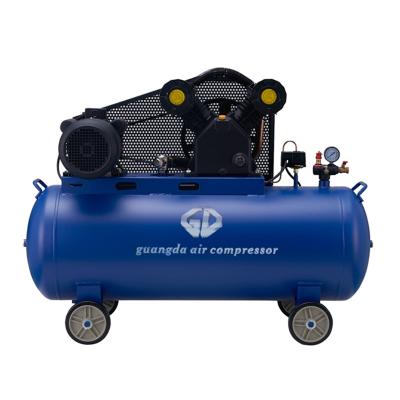 China OIL-LESS Factory Price 5hp 200L Mobile Best Belt Air Compressor for sale