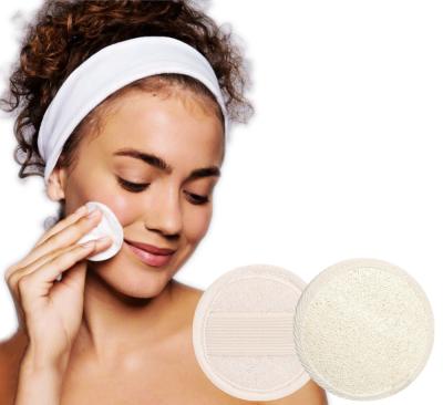 China Acne Treatment Natural Facial Scrubber Day Night Wipe Deep Face Cleanser Exfoliating Loofah Remove Dirt Oil Makeup Remover For Men&Women for sale