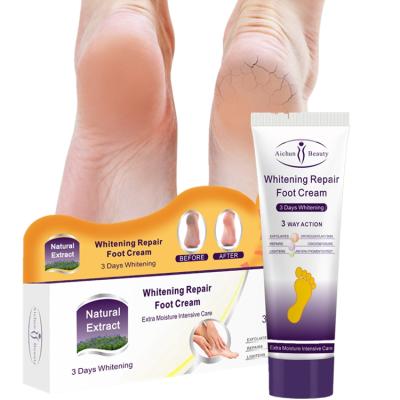 China Peeling Exfoliating Moisturizing Whitening Working Hands Moisturizer Soften Skin Exfoliating Foot Lotion For Athlete's Dry Cracked Relief Feet Healthy Foot Cream for sale