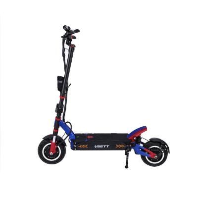 China Dual 1500W Electric Unisex Scooter For Adults 11inch Off Road Dual Tire Motor E Scooter 70-90 Long Powerful Long Range for sale