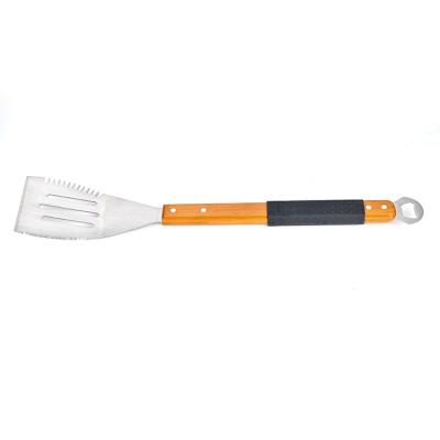 China Easily Cleaned Stainless Steel BBQ Grill Spatula For Outdoor BBQ Grills for sale