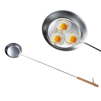 China Easily Cleaned Factory Customize BBQ Accessories Grilling Long Handle Pancake Pan for sale