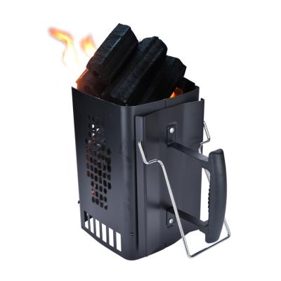 China High Quality Easily Cleaned Grill Accessories Stainless Steel Barbecure Tools GRILL Charcoal Starter Fire Bucket for sale