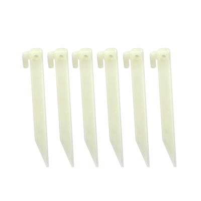 China Wholesale Camping Tent Easy Carry Plastic Outdoor Trap Pegs Metal Stakes for sale