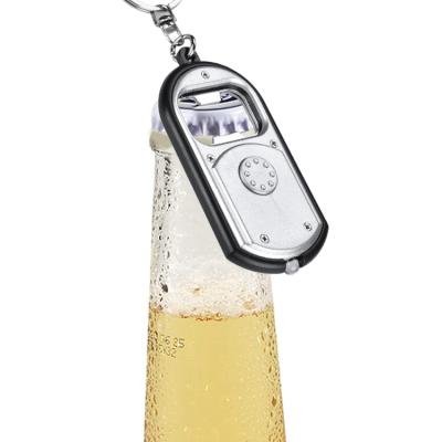 China Viable 3 in 1 Wholesale Portable Multifunctional Key Ring Keychain Beer Bottle Opener for sale