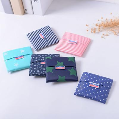 China Wholesale Moisture Proof Nylon Printed Oxford Cloth Mail Cloth Washable Custom Reusable Shopping Bag Twine Foldable Shopping Bag For Rolling Up for sale