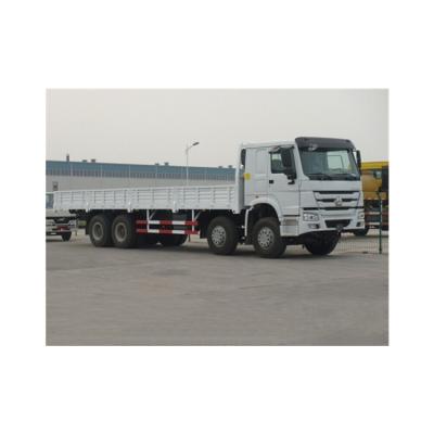 China Sinotruk HOWO 8x4 40ton Carbon Steel Big Truck Cargo Truck For Tanzania for sale