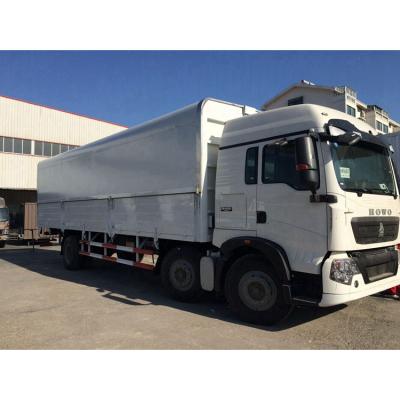 China HOWO 6x4 wing van truck opening cargo truck for sale 8995x2500x4000mm for sale