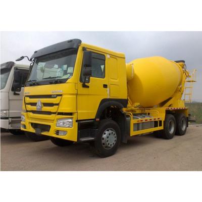 China 10cubic meters 6X4 meters diesel sinotruck howo cement conceret mixer truck price for machinery repair shops for sale