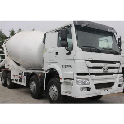 China Machinery Repair Shops Sinotruk HOWO 12CBM 4axles Diesel Concrete Cement Mixer Truck For Ethiopia In Stock for sale