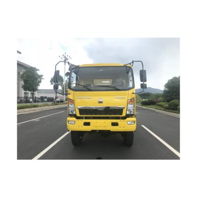 China 4X4 160HP Sinotruk HOWO Dump Truck For Sale In Africa < 4L for sale