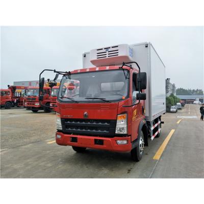 China China Transport Vegetable Truck Refrigerated Truck For Frozen Meat And Chicken 5995*1950*2450 for sale