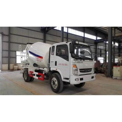 China Factory SINOTRUK HOMAN SWZ 3m3 Concrete Mixer Truck for sale