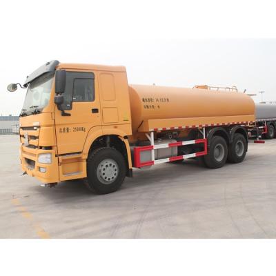 China SINOTRUK HOWO 20cbm 6X4 Oil Tank Truck For Transport Fuel 16-20CBM for sale