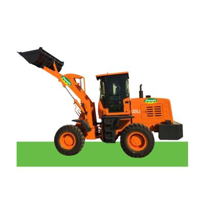 China DX215L-2 Mini Machinery Repair Shops Wheel Loader 2.5t Capacity With Joystick for sale