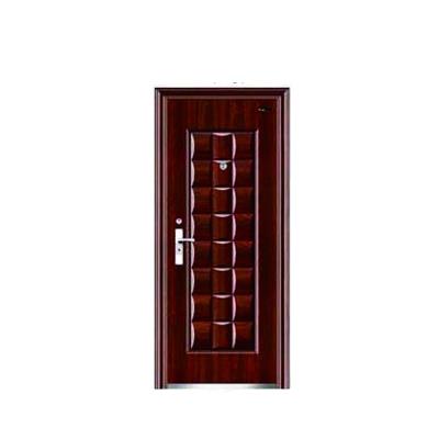 China Modern hot sale 34 inch 8ft commercial exterior security steel doors for sale