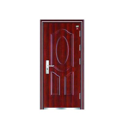 China Best Supplier Modern Outdoor Metal Storm Company Steel Security Doors For Home for sale