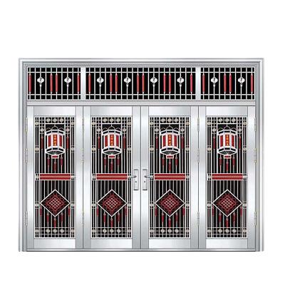 China Bright And Luxurious Appearance Excellent Quality Hardware Manufacturers Frames Manufacturers Stainless Steel Door for sale