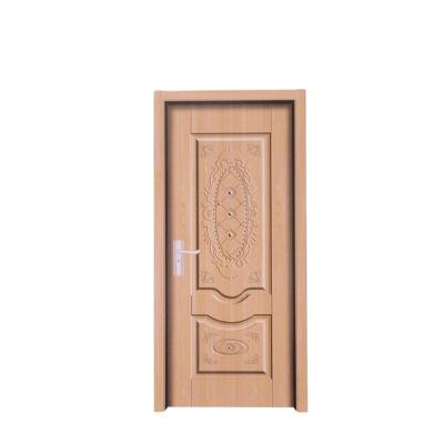 China Modern Panel Interior Styles Melamine Internal Home Door Skin for sale