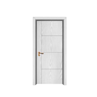 China Modern White Seal Steel Wood Plastic Composite Door for sale